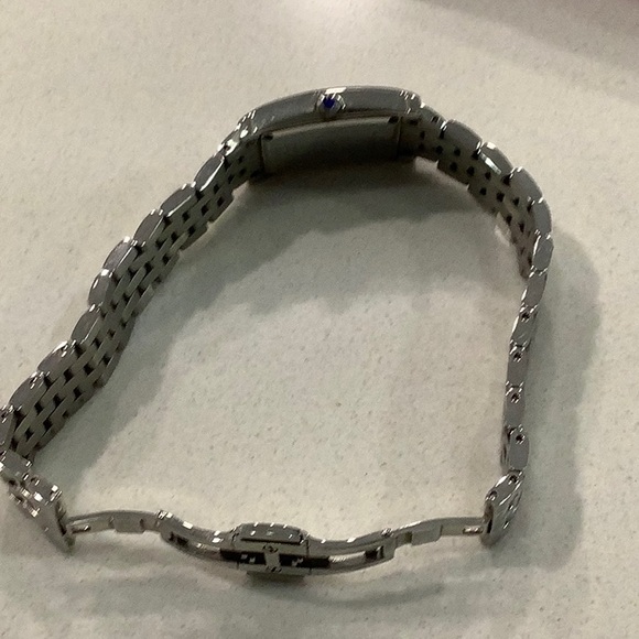 Tourneau Silver Rectangular Watch - Picture 2 of 4